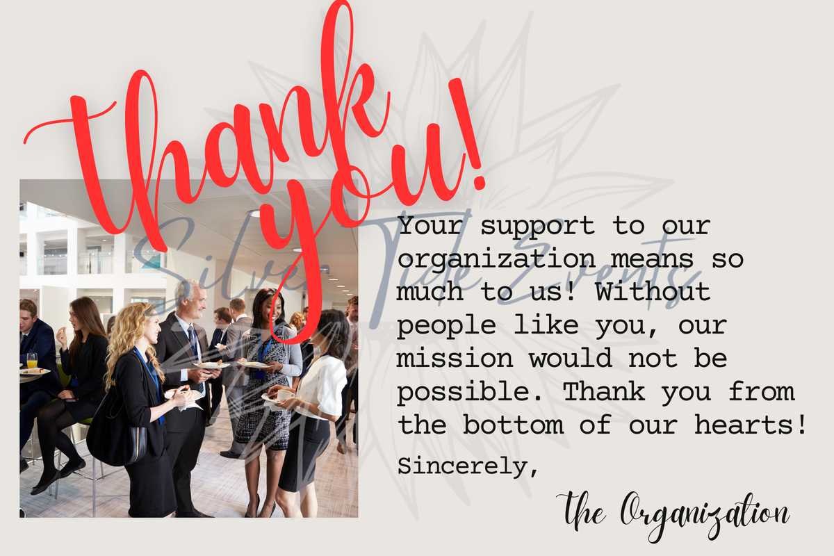 Nonprofit Personal Thank You Letter Canva Template