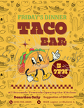 6-Pack Fundraising Meal Flyer Bundle – Canva Templates