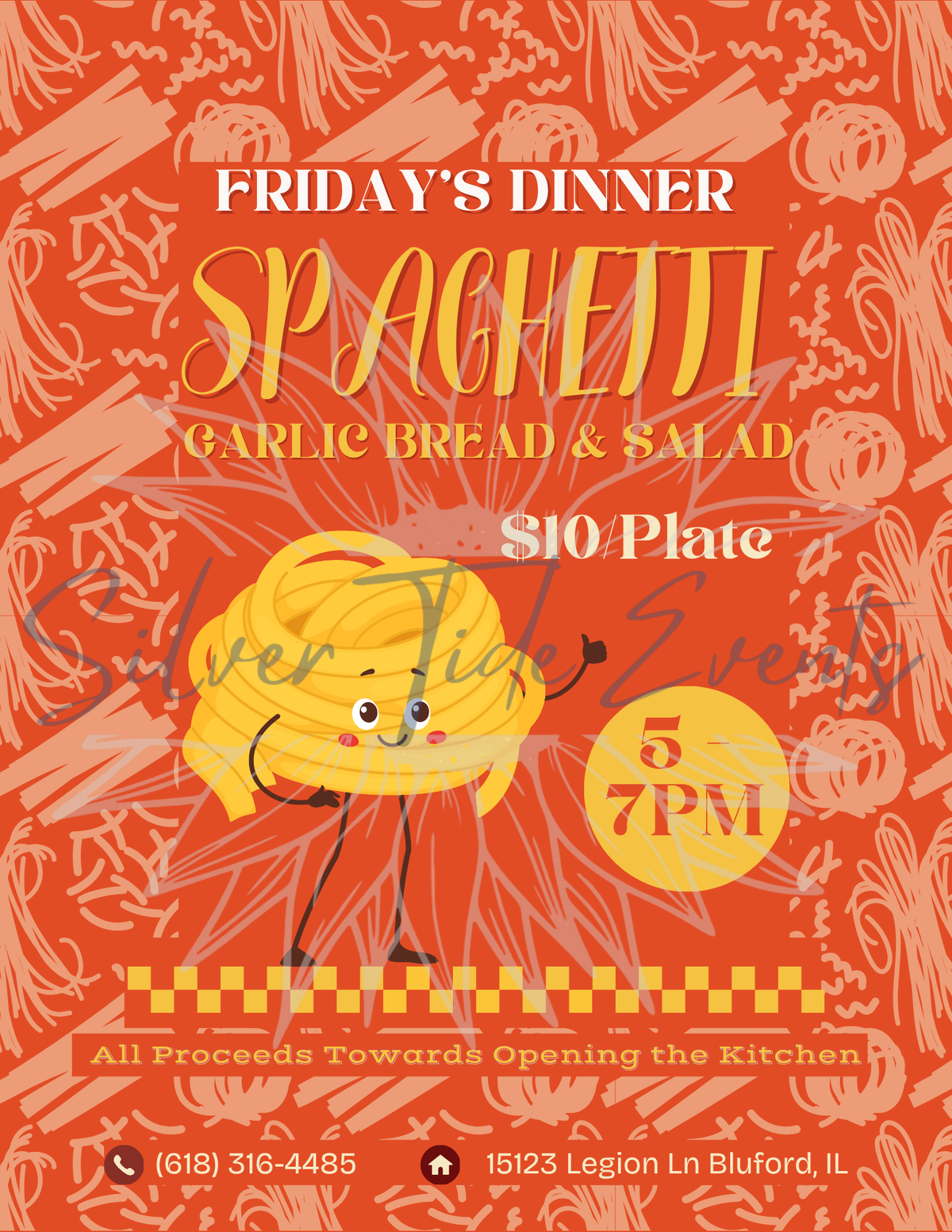 6-Pack Fundraising Meal Flyer Bundle – Canva Templates