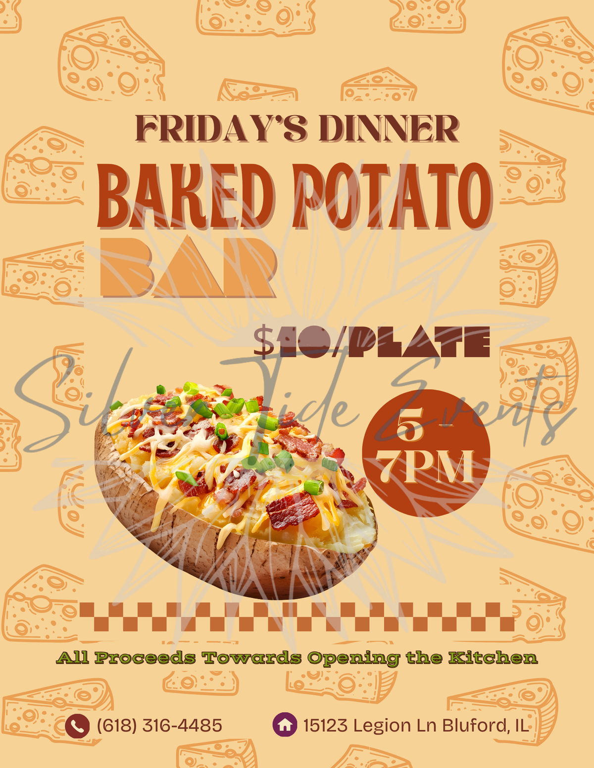 6-Pack Fundraising Meal Flyer Bundle – Canva Templates