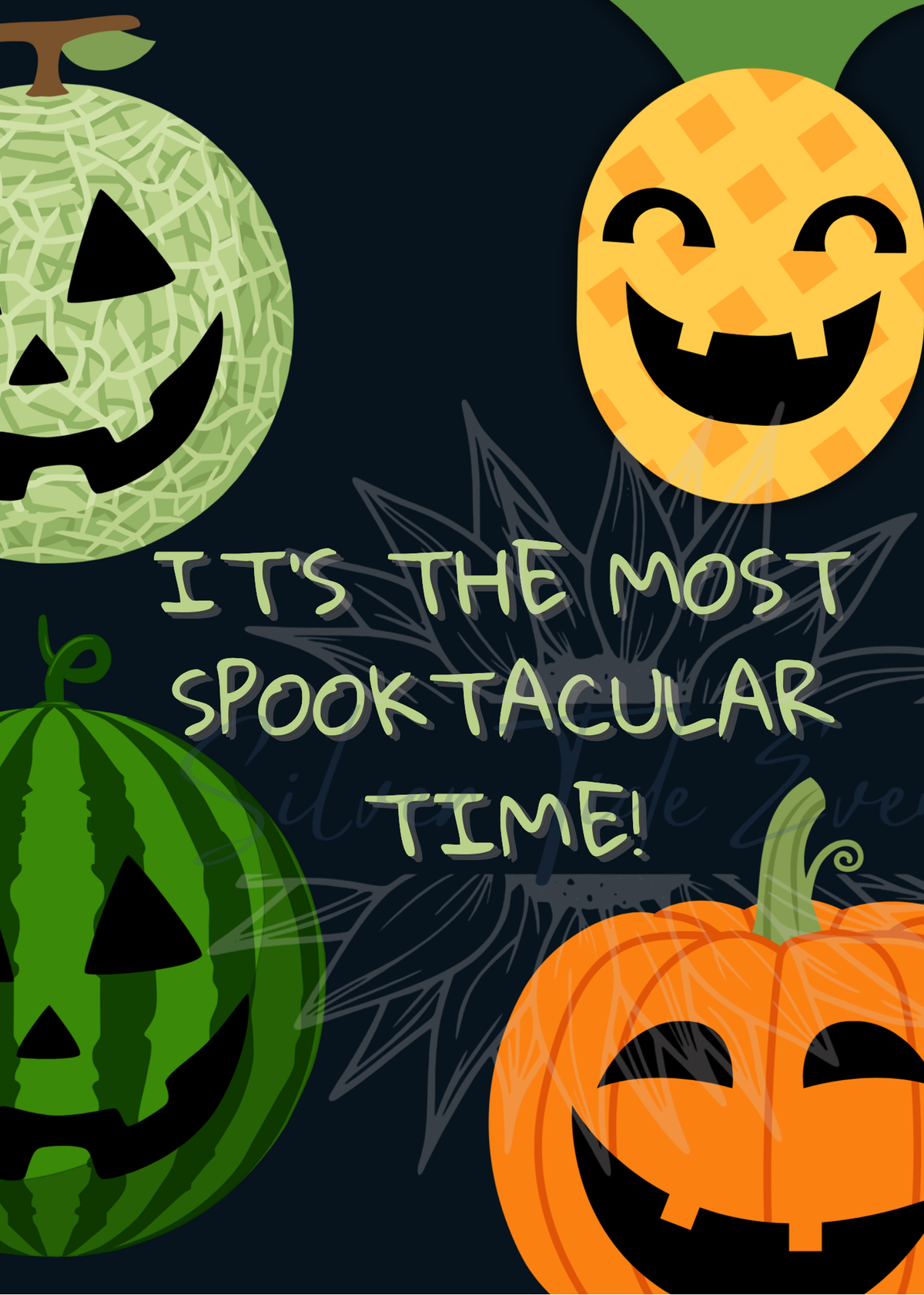 Summerween Party Invites - Canva Template