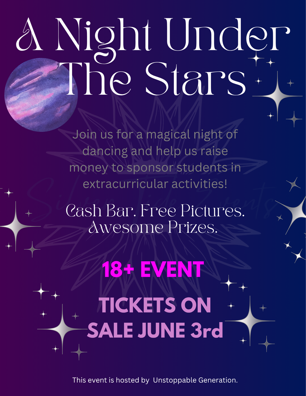 Under the Stars Complete Event Kit – Canva Template Bundle
