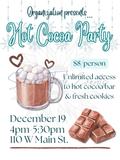 Nonprofit Hot Cocoa Bar Flyer - Canva Template